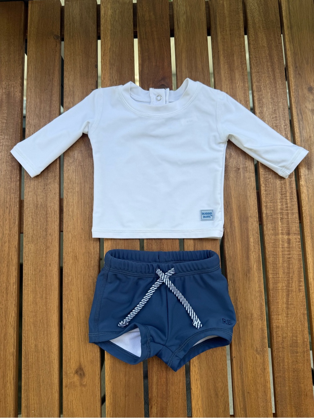 Baby Boy Long Sleeve Rashguard Set